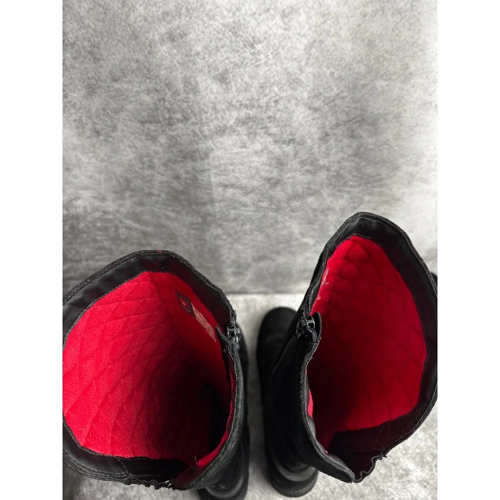 The North Face Women's Bridgeton Black Tall Suede Riding Boots Size 8.5‎